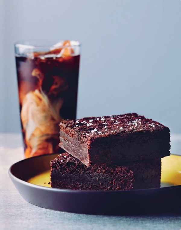 Sierra's insanely awesome brownies [The Espresso Institute of North America / Ezra Braves]