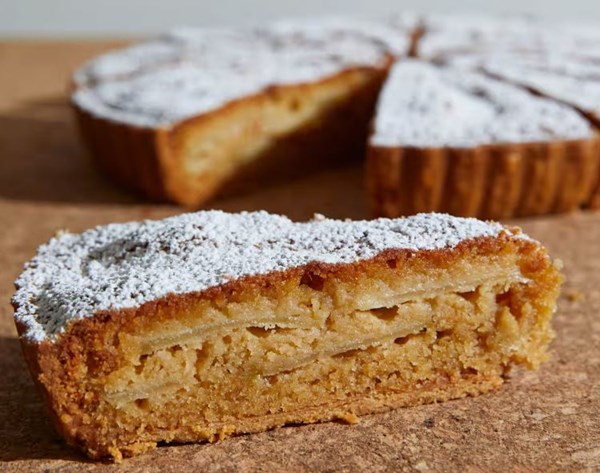 Signature pear tart