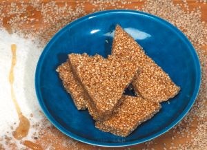 Silk Road sesame brittle