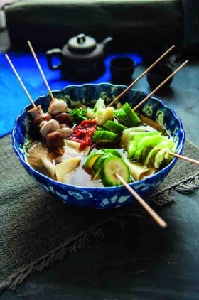 Silk Road vegetable hot pot