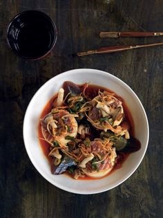 Silken tofu, smoked eel and century egg