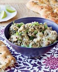 Silky Burmese-style eggplant