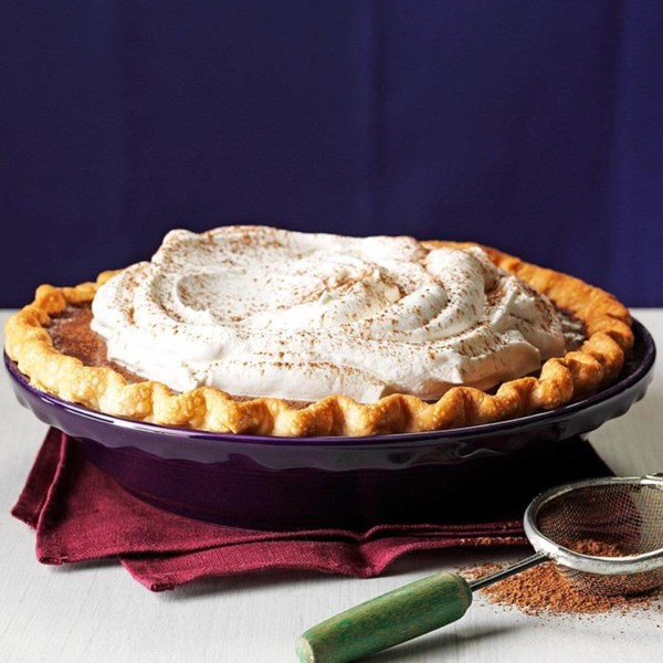 Silky chocolate pie