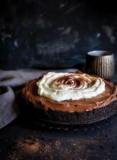 Silky chocolate pie