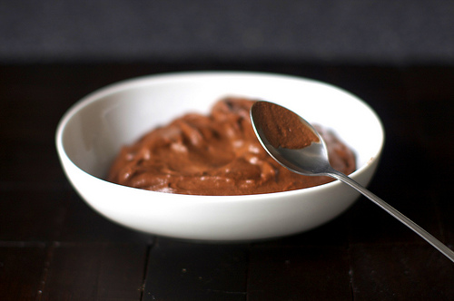 Silky, decadent old-school chocolate mousse