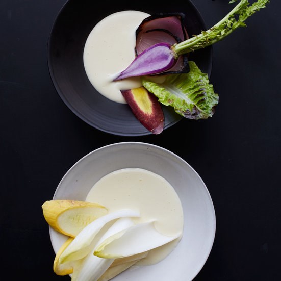 Silky potato fondue