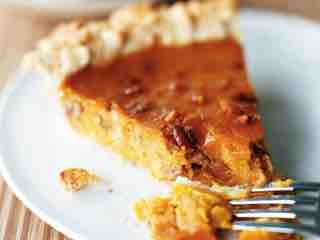 Silky pumpkin pie