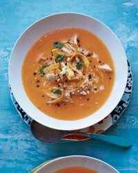 Silky tortilla soup