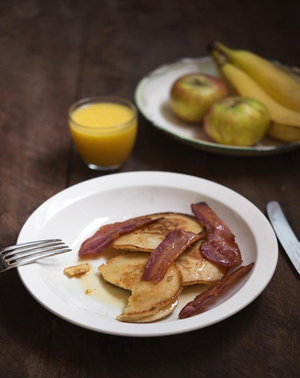 Silver-dollar pancakes