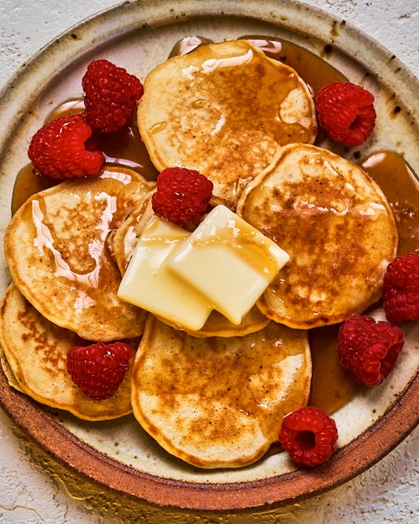 Silver dollar pancakes