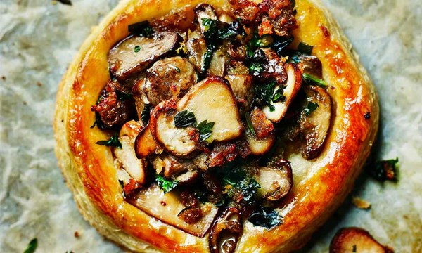 Simon Hopkinson’s cep tarts