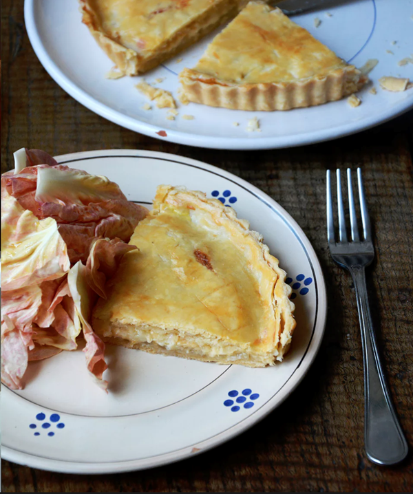 Simon Hopkinson’s cheese and onion pie