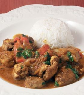 Simple 4-spice chicken curry