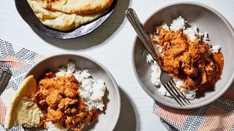 Simple butter chicken