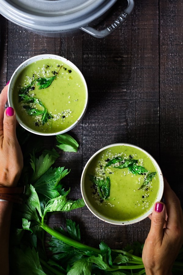 Simple celery soup