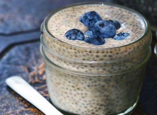 Simple chia seed pudding