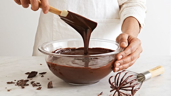 Simple chocolate ganache