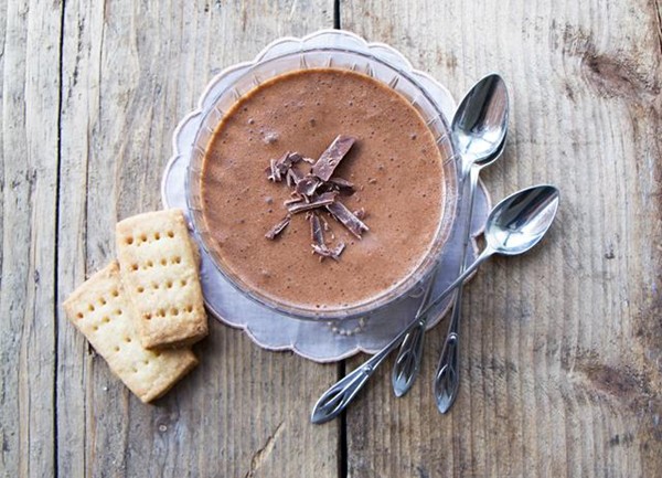 Simple chocolate mousse