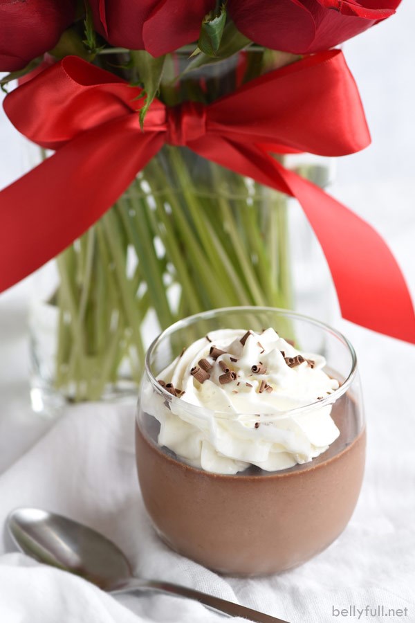 Simple chocolate mousse