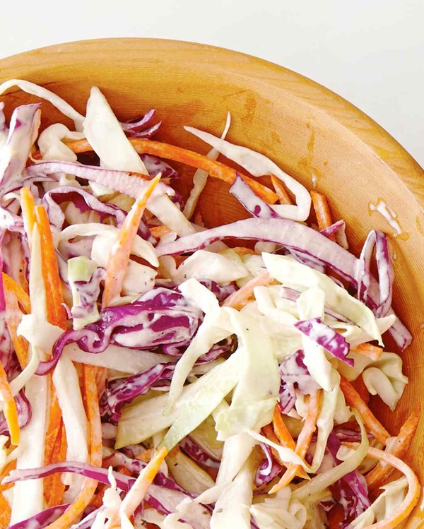 Simple coleslaw