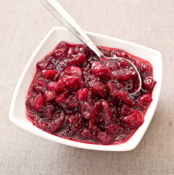 Simple cranberry sauce