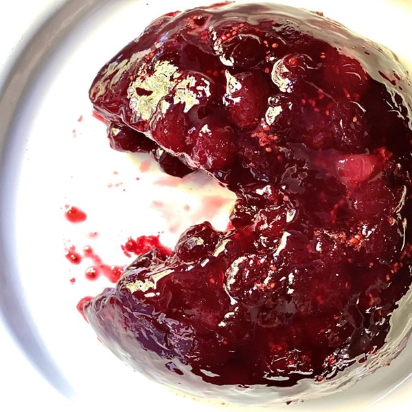 Simple cranberry sauce