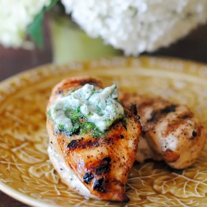 Simple garlic-parsley butter