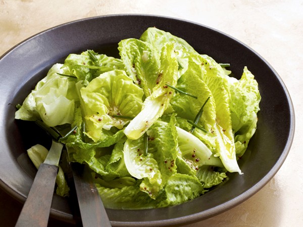Simple green salad