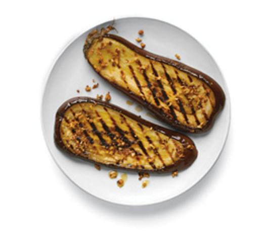 Simple grilled eggplant