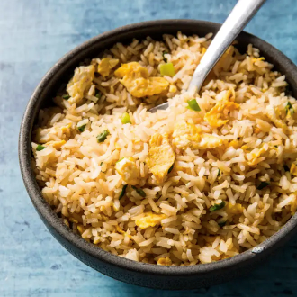 Simple hibachi-style fried rice