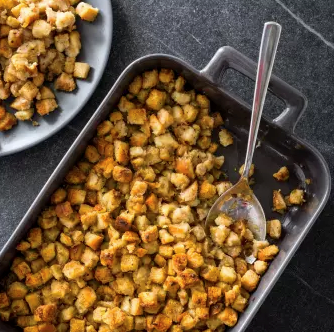 Simple holiday stuffing