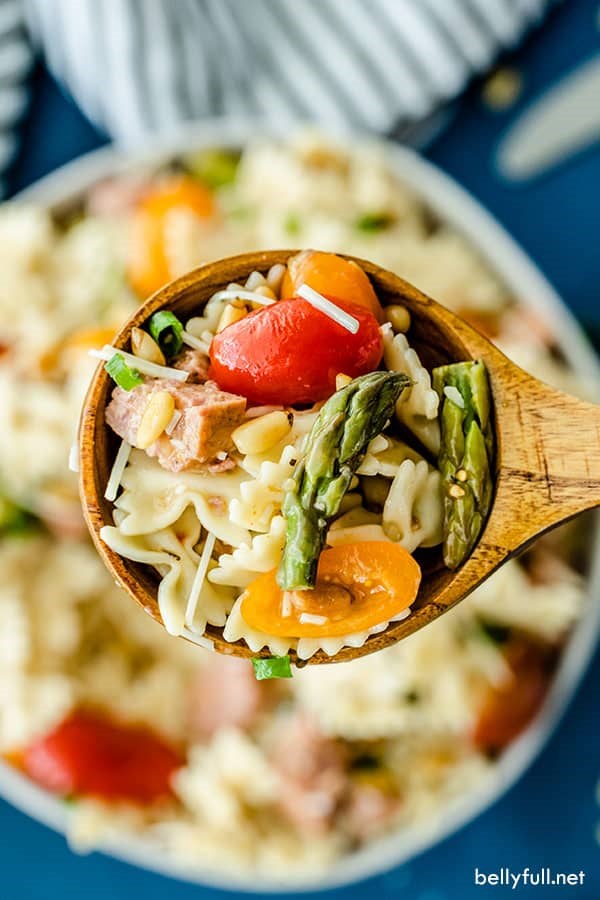 Simple Italian pasta salad