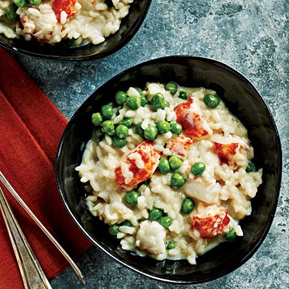 Simple lobster risotto