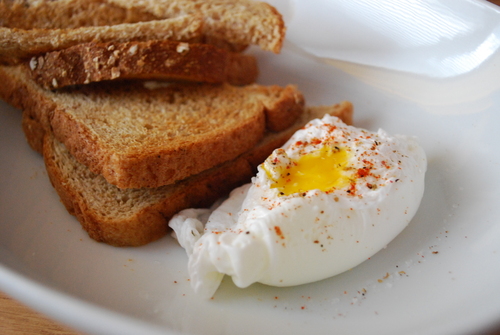 Simple, perfect poached eggs