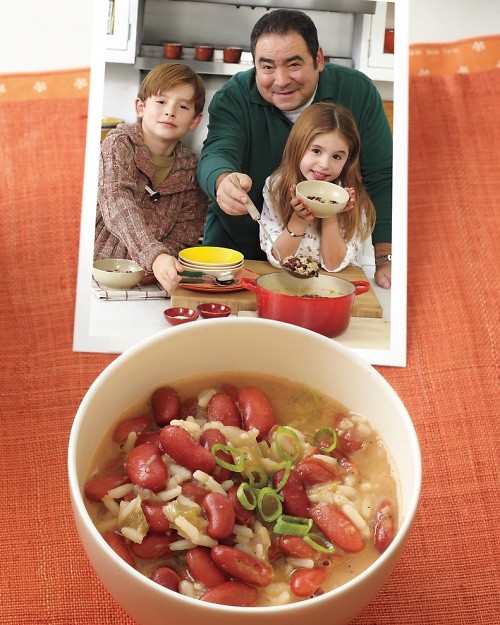 Simple red-bean-and-rice soup