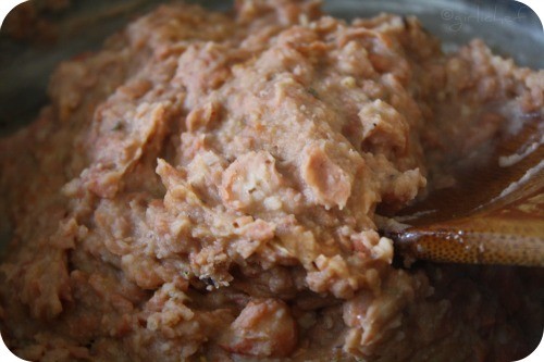 Simple refried beans
