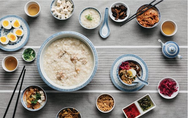 Simple rice porridge