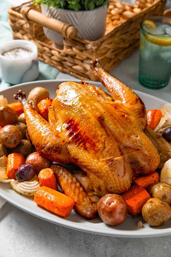 Simple roast chicken 