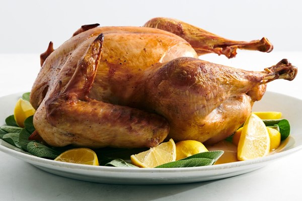 Simple roast turkey