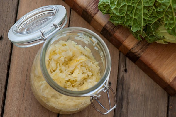 Simple sauerkraut 