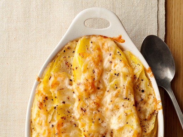 Simple scalloped potatoes