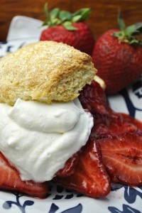 Simple, scrumptious strawberry shortcakes