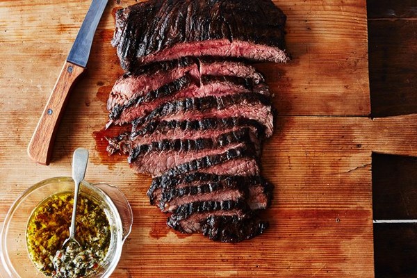 Simple Sicilian-style grilled steak