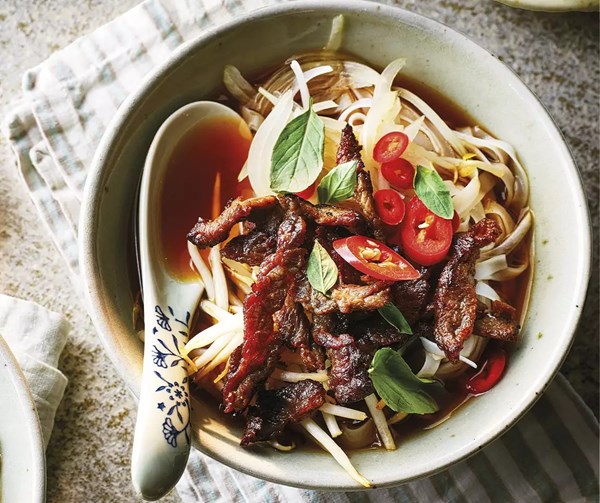 Simple steak pho 