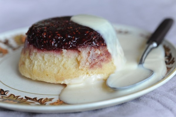 Simple steamed pudding