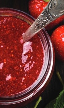 Simple strawberry jam