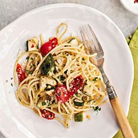 Simple summer spaghetti
