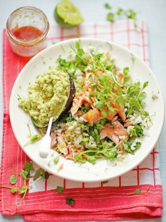 Simple sushi salad