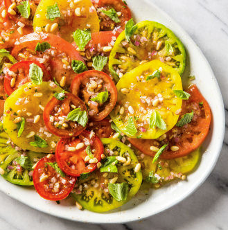 Simple tomato salad