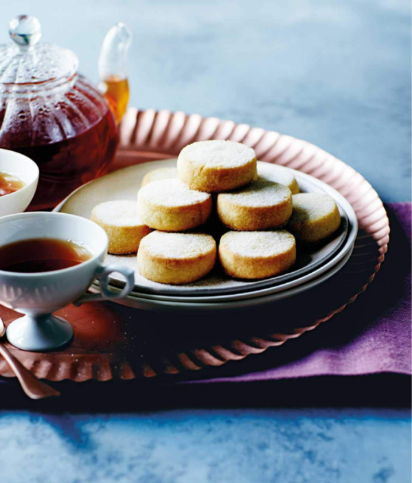 Simple vanilla shortbreads